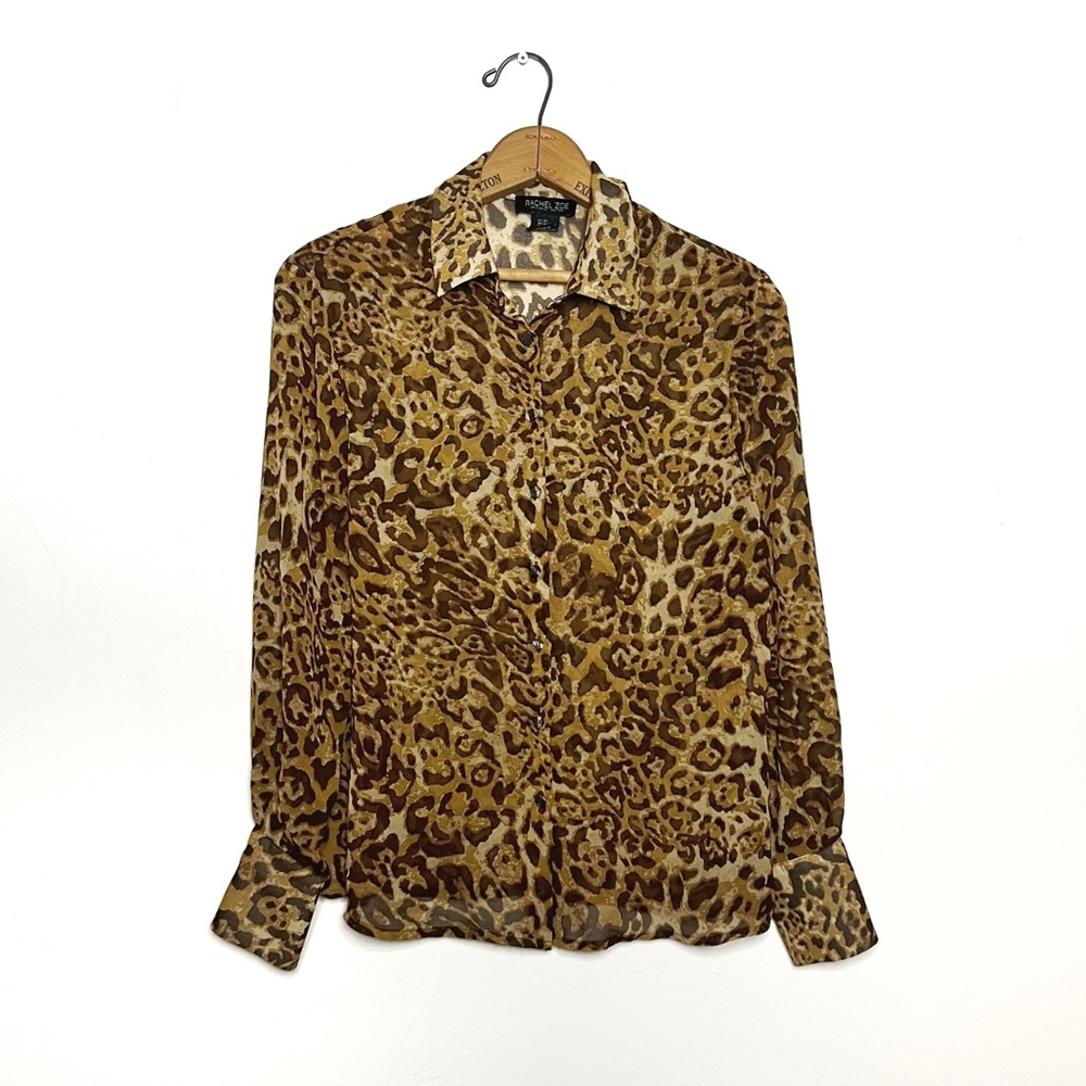 Rachel Zoe | Leopard Print Blouse